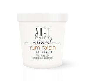 Rum Raisin Ricotta ice cream
