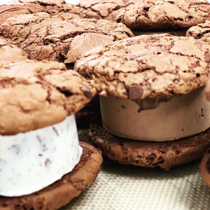 Double Chocolate BROWNIE COOKIE SANDWICH